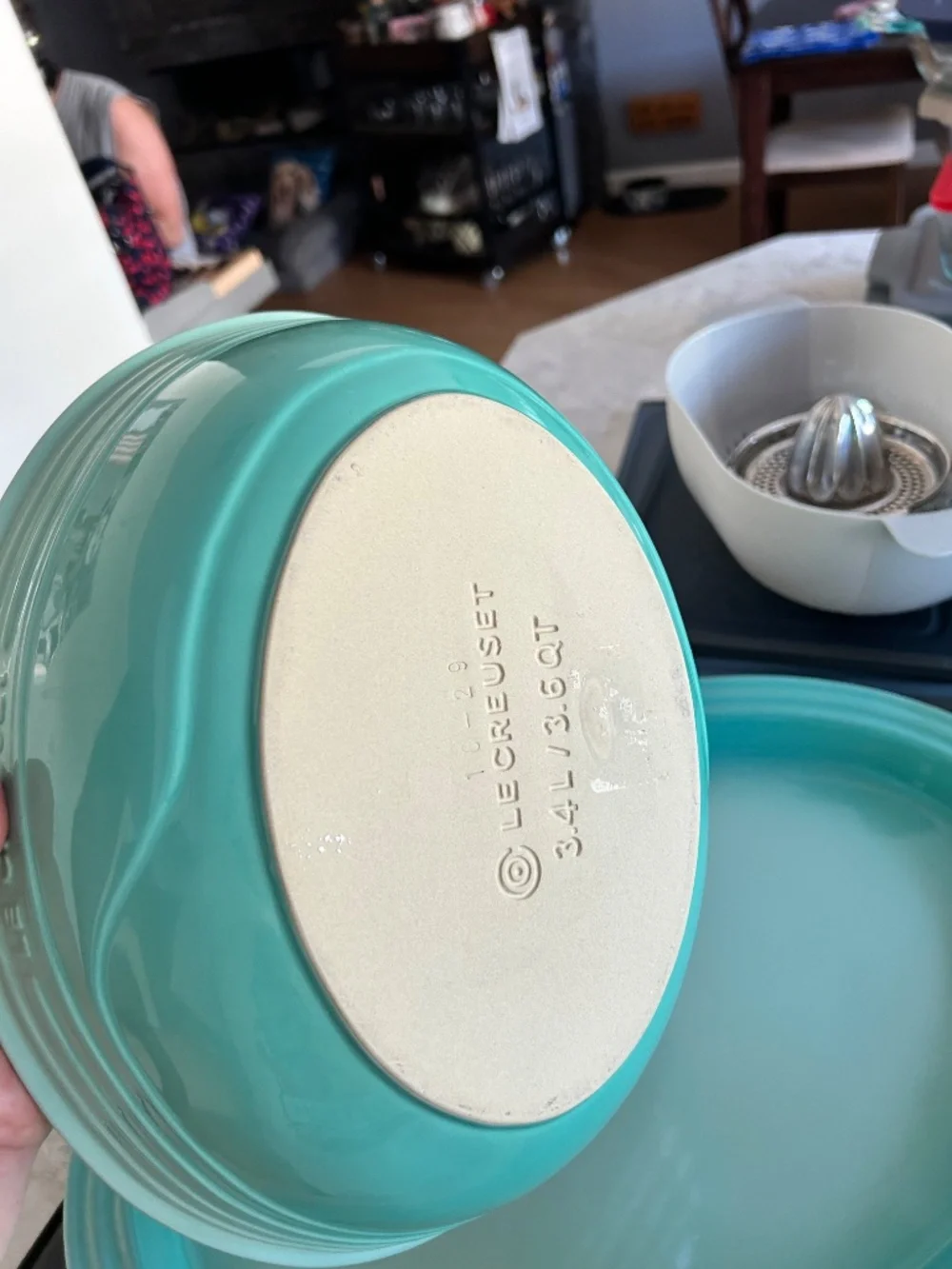 Cool Mint Le Creuset Set (7 piece)